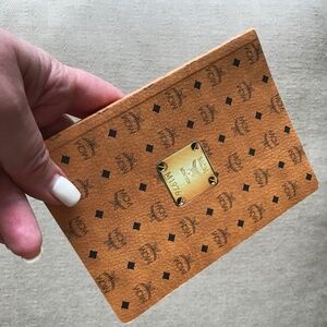 MCM Brown Logo Notebook